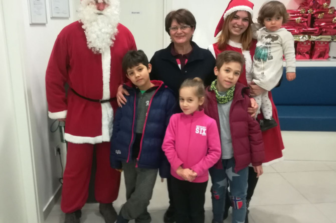 NATALE PER I BAMBINI AL CENTRO SALUTE DI ART32