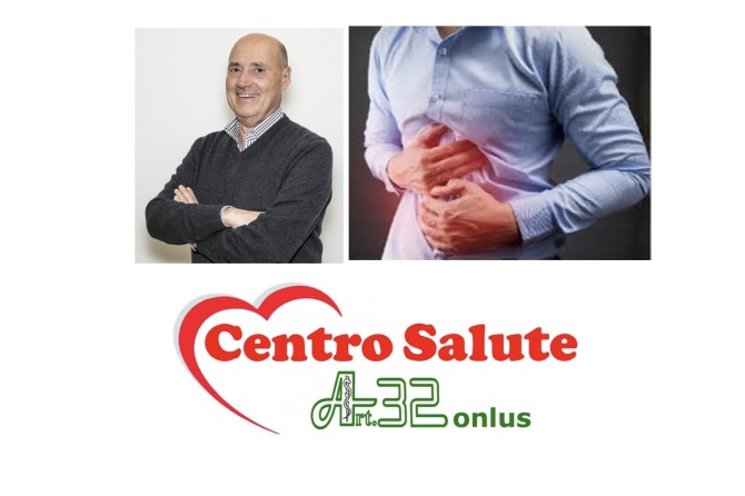 DOTT. PROF. IVANO LORENZINI, GASTROENTROLOGO, visita al CENTRO SALUTE ART.32