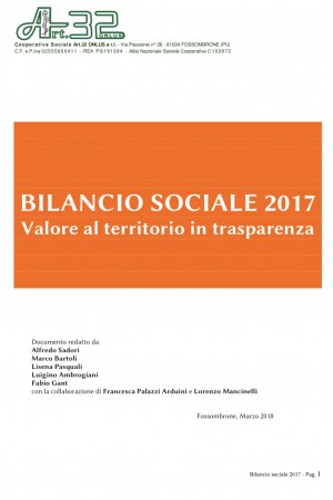 Bilancio Sociale 2017