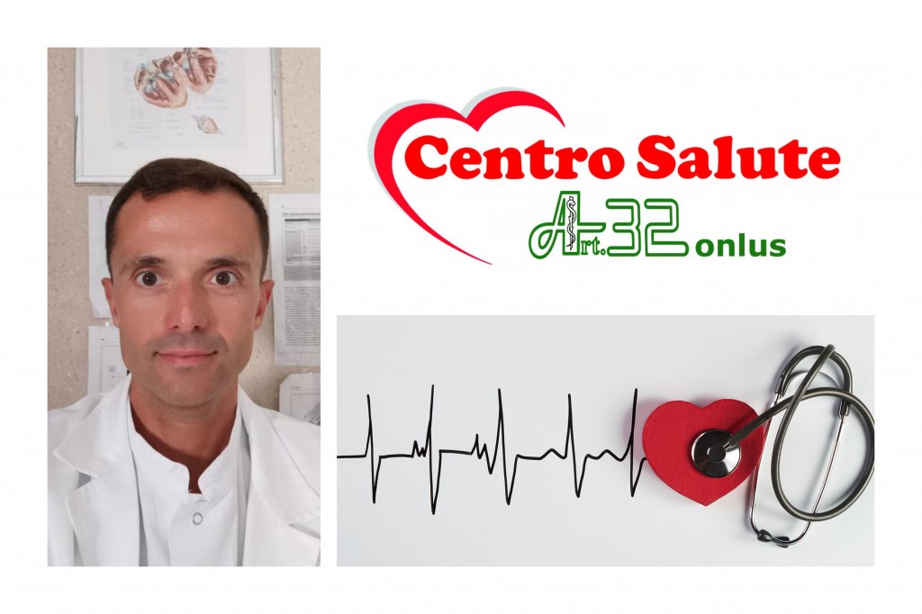 Il Dott. Marco Marchesini effettua visite cardiologiche ed esami strumentali presso il Centro Salute Art.32 Onlus.
