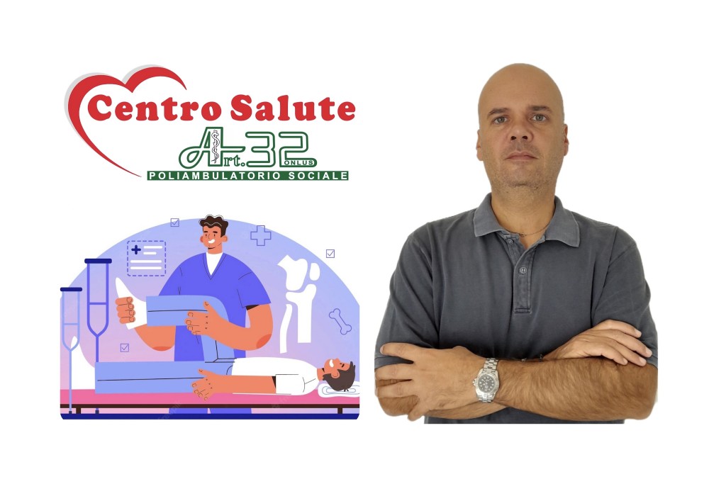 IL DOTTOR FRANCESCO QUINTINI, FISIOTERAPISTA, EFFETTUA TERAPIE MANUALI E STRUMENTALI PRESSO IL CENTRO SALUTE ART. 32 ONLUS
