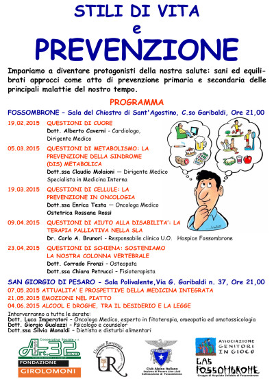 VOLANTINO Programma generale