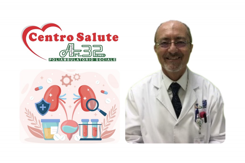 IL PROF. DOTT. DANIELE MINARDI, UROLOGO, VISITA PRESSO IL CENTRO SALUTE ART. 32 ONLUS